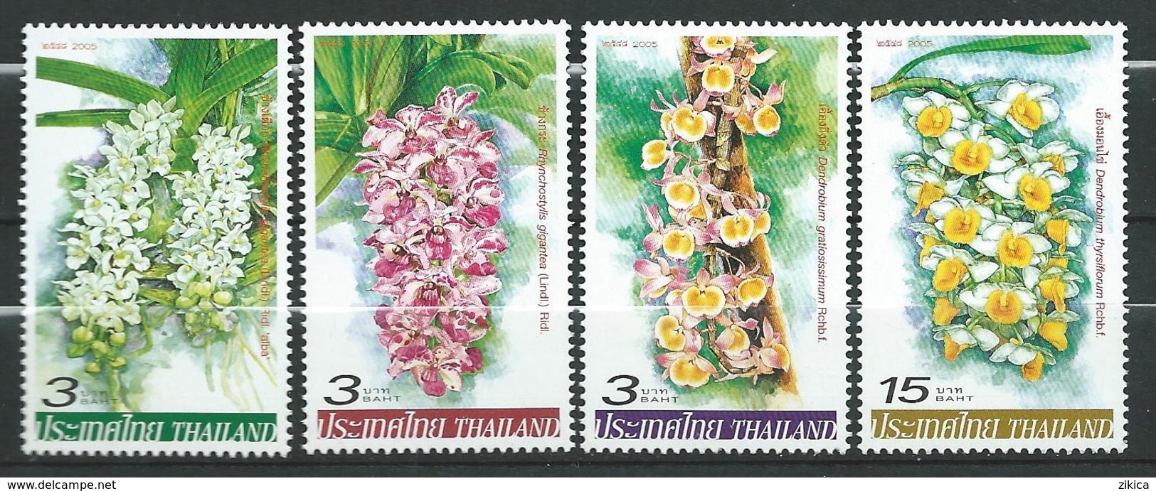 Thailand 2005 Orchids.Flora/Flowers/Orchids.MNH - Thaïlande