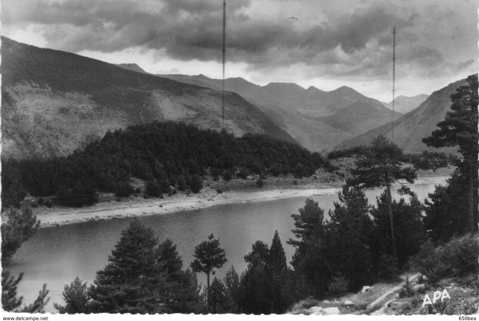 Vallée D'Andorre.lac D'Angolasters.Antennes De Radio Andorre - Andorra