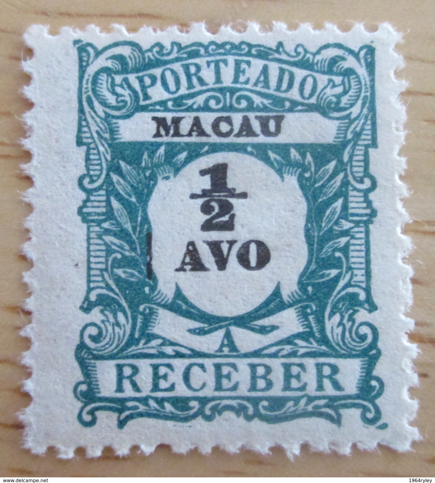 Macao - MH* - 1904 -   # J1 - Ungebraucht