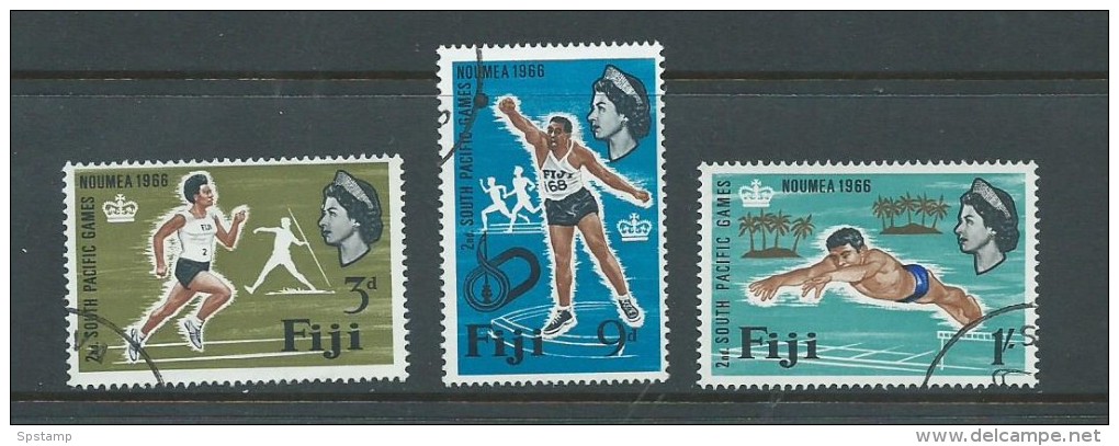 Fiji 1966 South Pacific Games Set 3 FU - Fiji (...-1970)