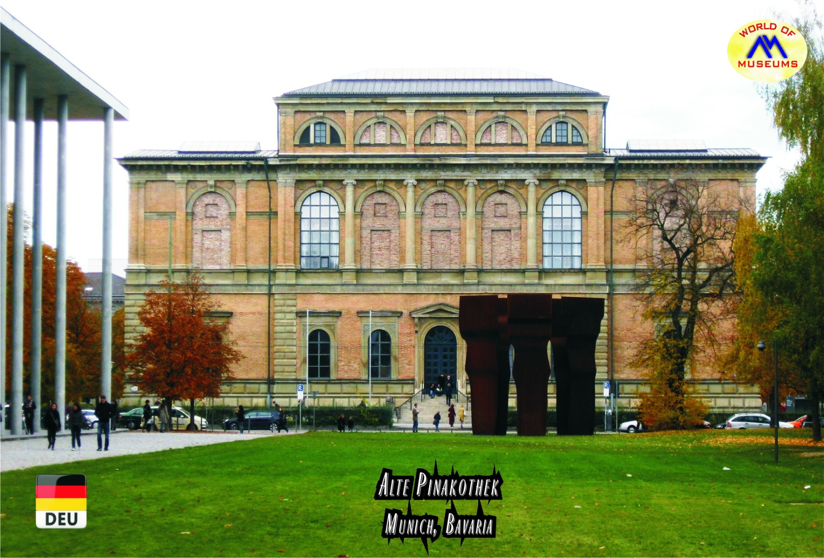 Carte Postale, Musées, Museums, Museums Of The World, Germany, Munich (Bavaria), Art Museums, Alte Pinakothek - Musées