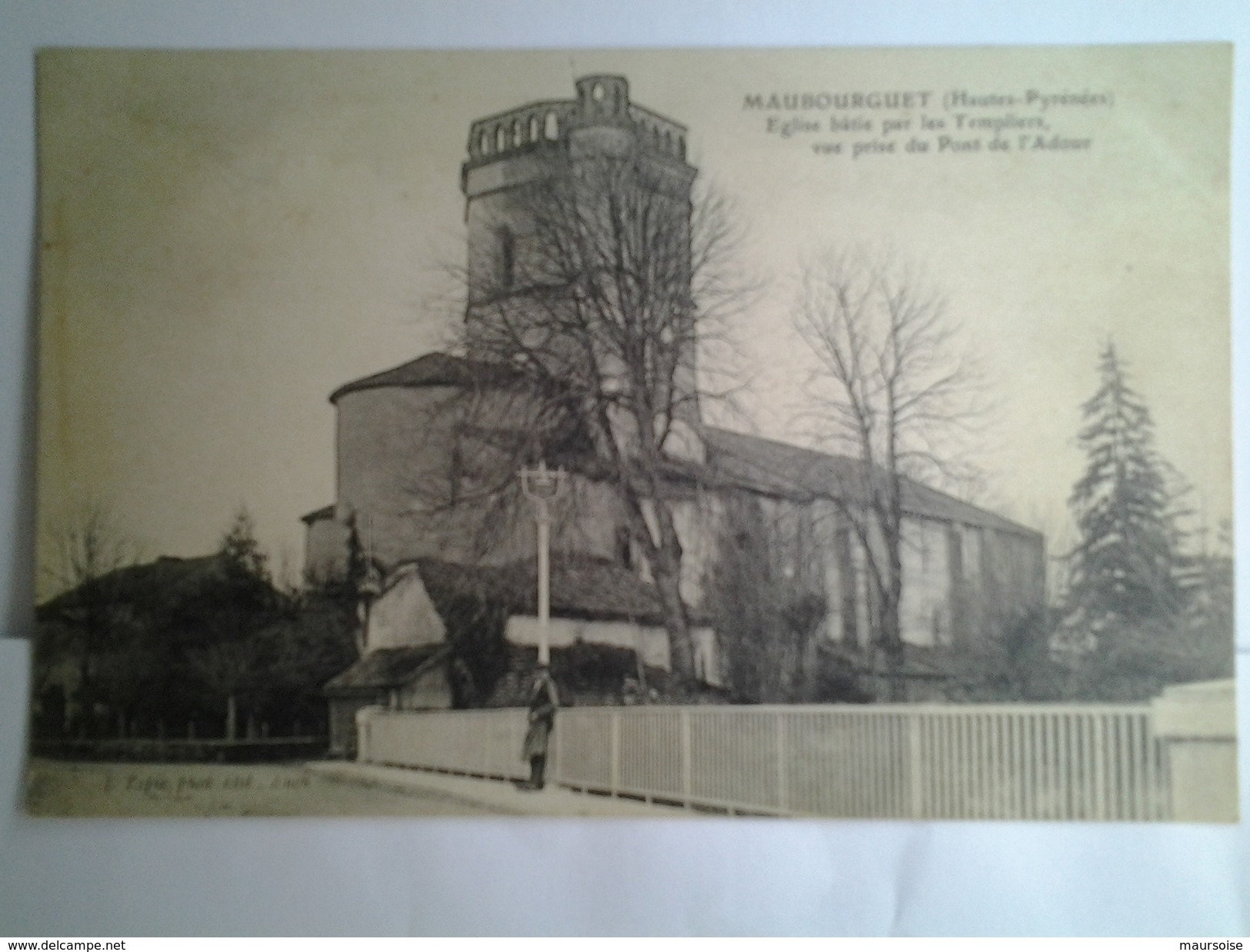 MAUBOURGUET  EGLISE DES TEMPLIERS - Maubourguet