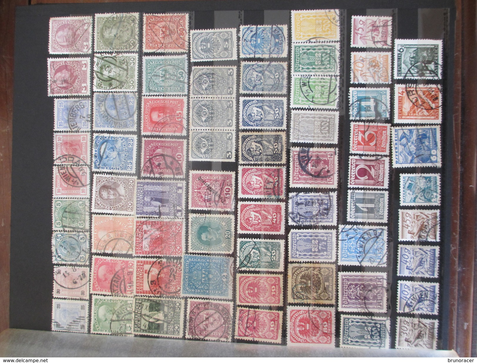 COLLECTION TIMBRES D'EUROPE DONT FRANCE DANS 3 CLASSEURS A VOIR 72 SCANS - Collections (with Albums)
