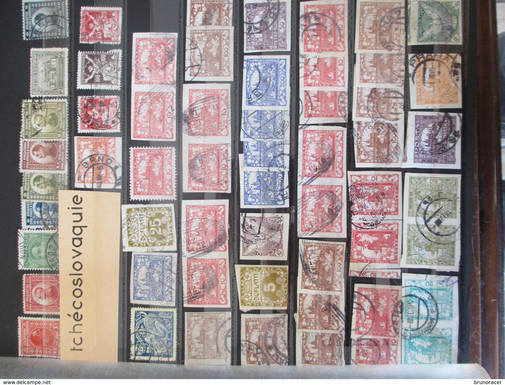 COLLECTION TIMBRES D'EUROPE DONT FRANCE DANS 3 CLASSEURS A VOIR 72 SCANS