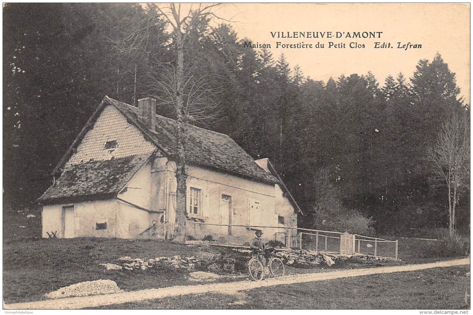 25 - DOUBS - VILLENEUVE D'AMONT - Maison Forestière Du Petit Clos - Autres & Non Classés