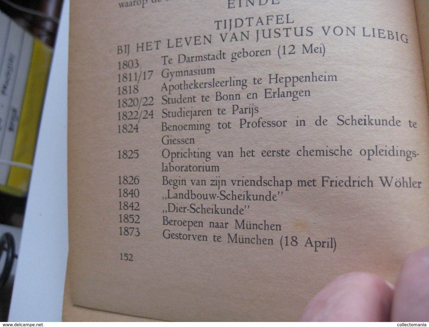 1 boek over het leven van Justus von Liebig HET GROOTE GESCHENK , schrijver Paul Schaak 1944 Atlanta Amsterdam 152blz