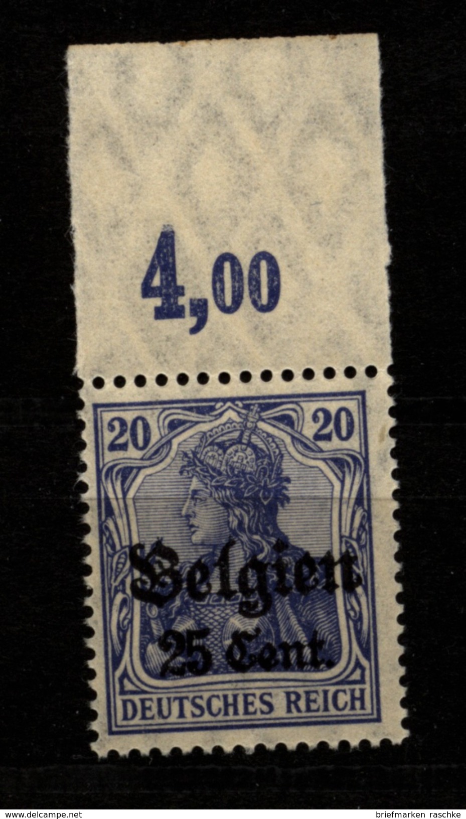 Belgien,18b,OR P,xx,gep. - Besetzungen 1914-18