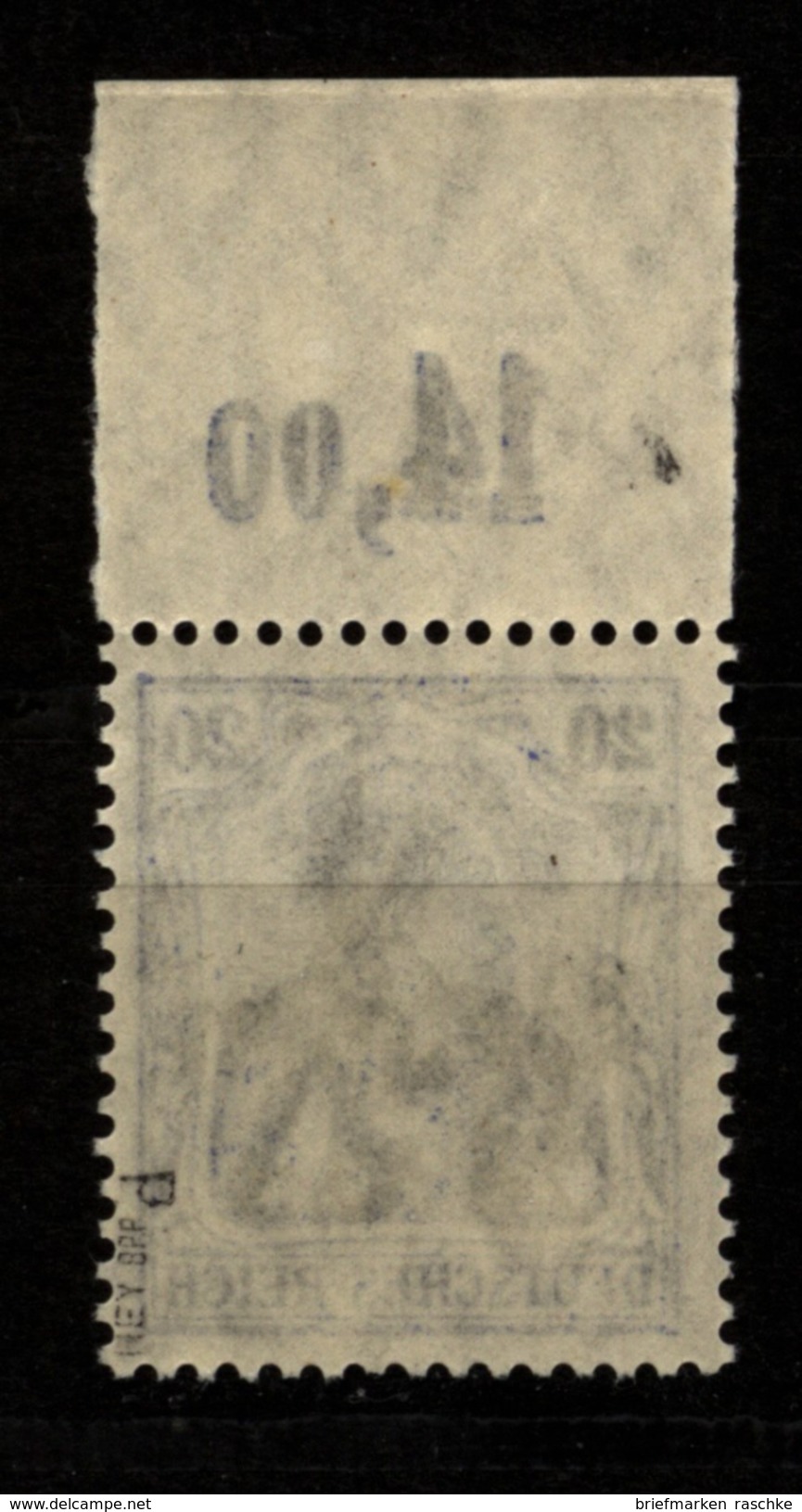 Belgien,18d,OR P,xx,gep. - Besetzungen 1914-18