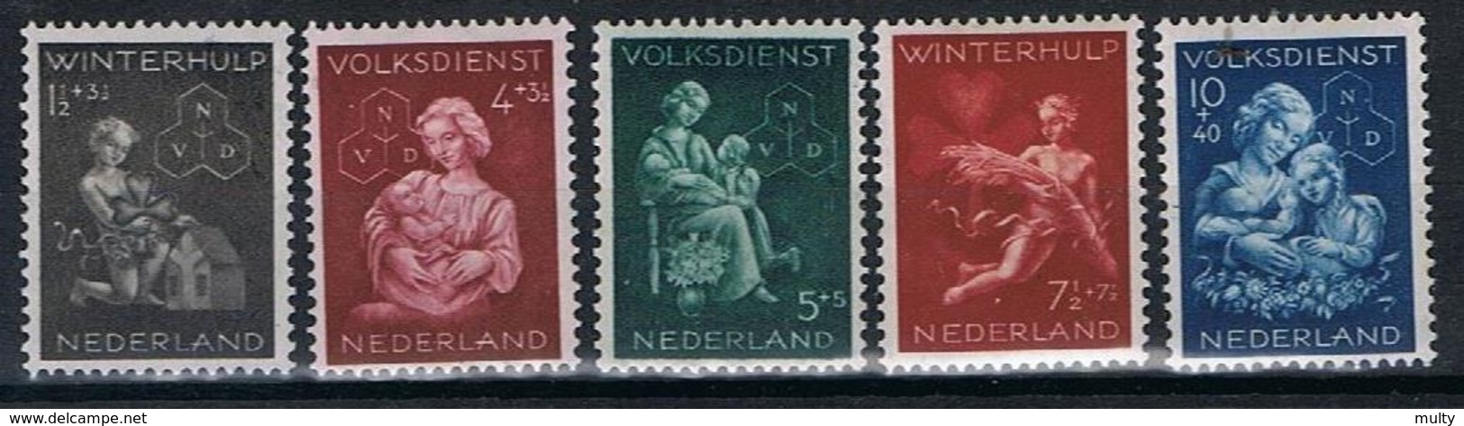 Nederland Y/T 413 / 417 (**) - Neufs