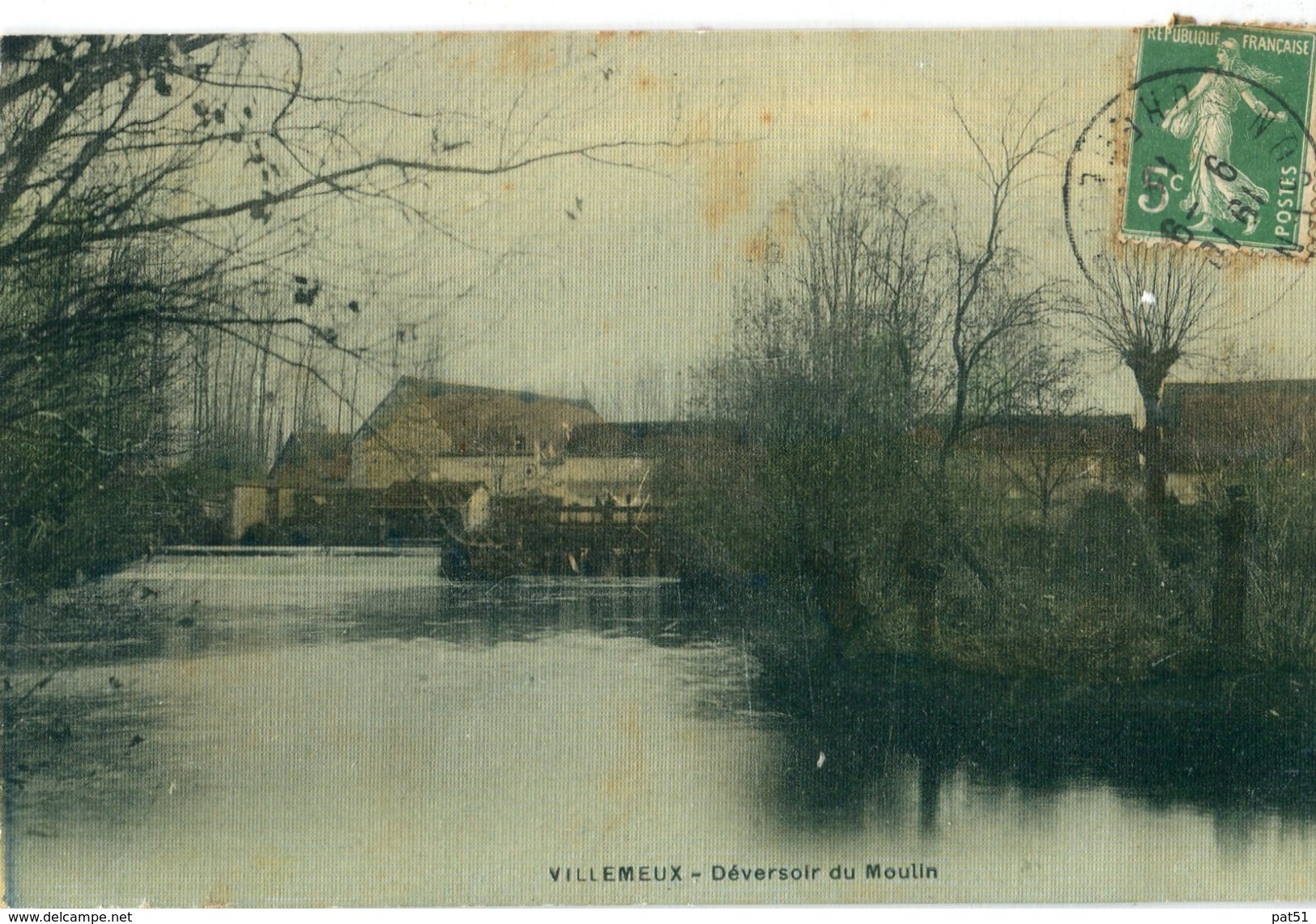 28 - Villemeux : Déversoir Du Moulin - Villemeux-sur-Eure