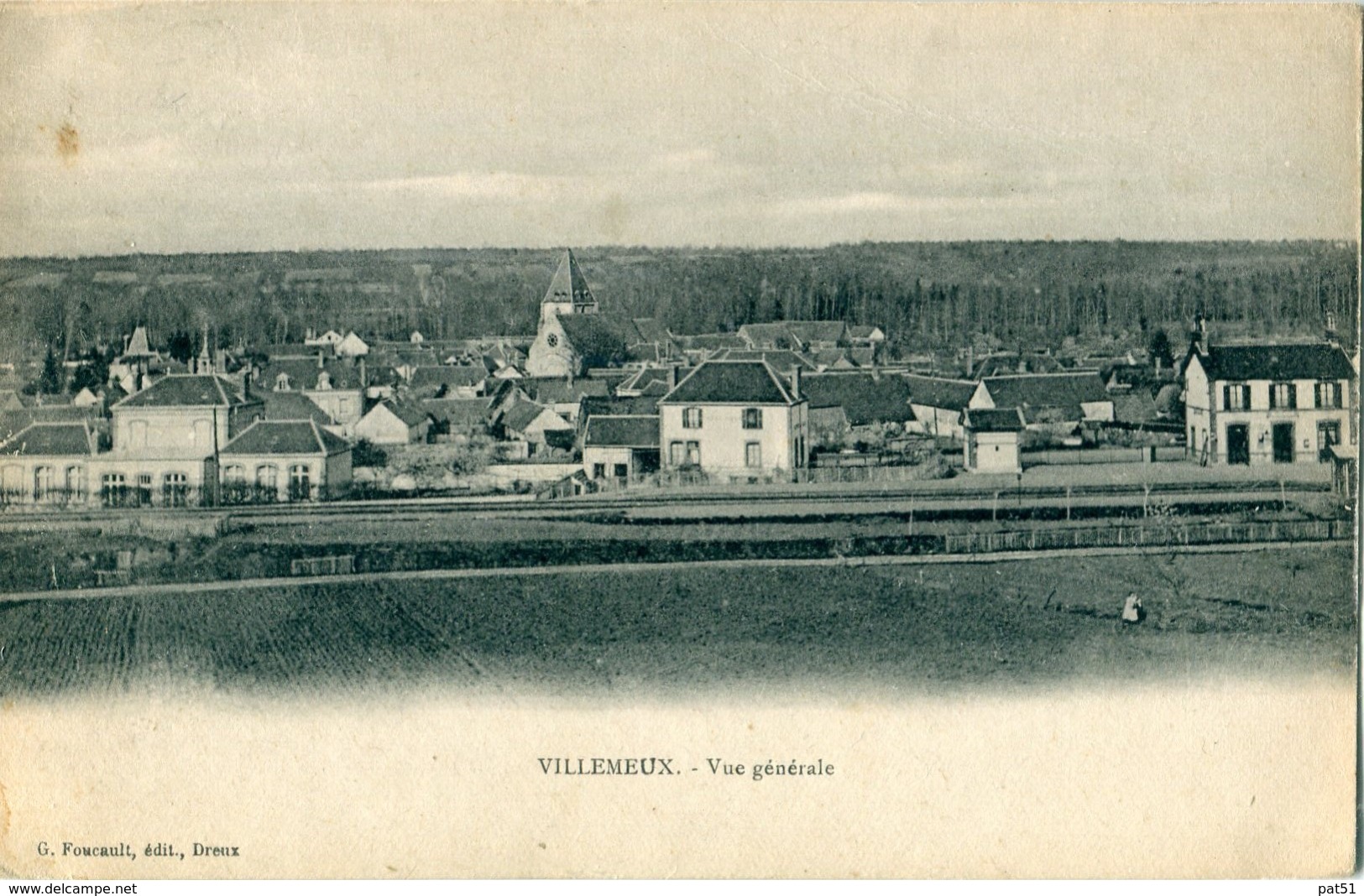 28 - Villemeux : Vue Générale - Villemeux-sur-Eure