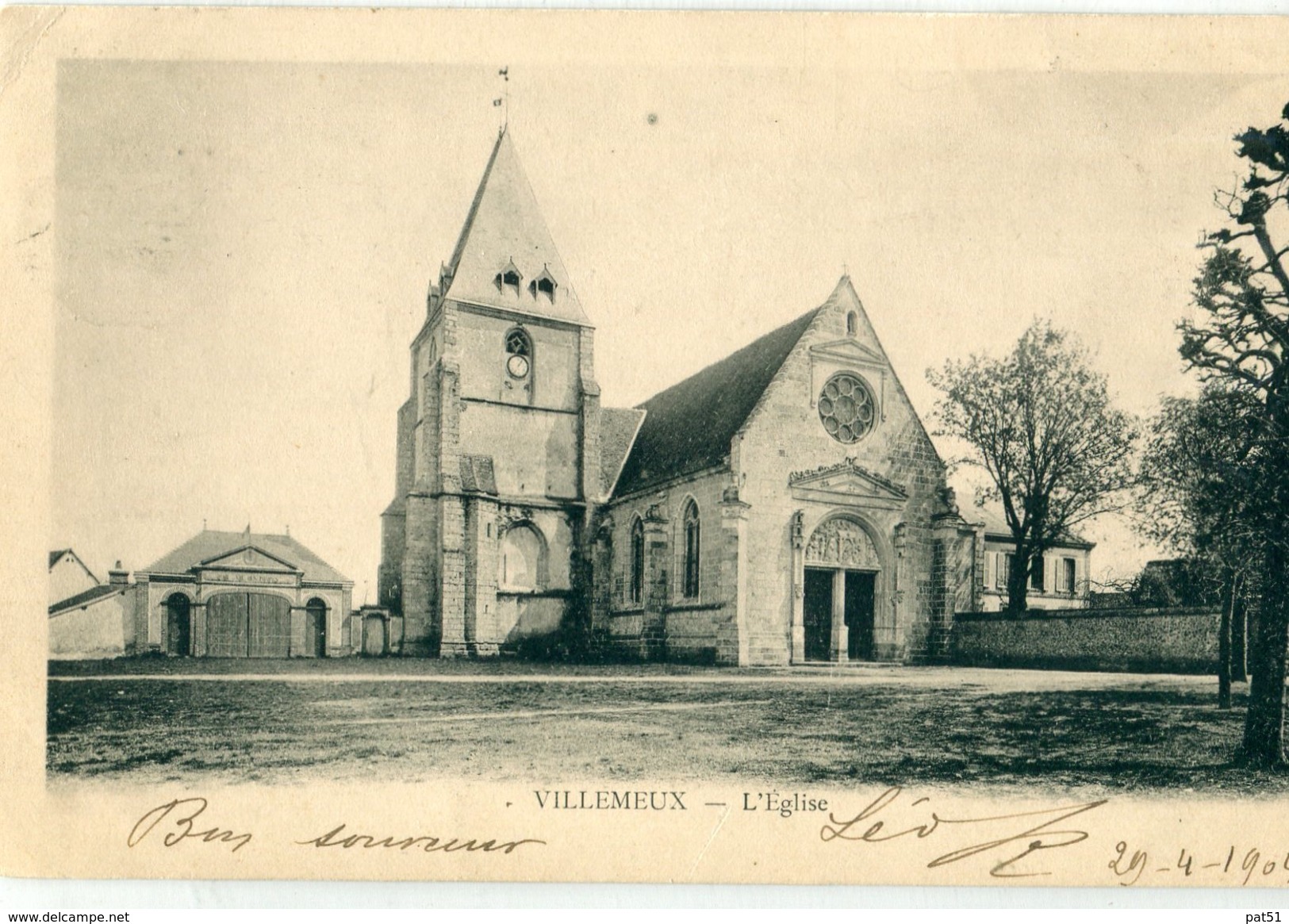 28 - Villemeux : L' Eglise - Villemeux-sur-Eure