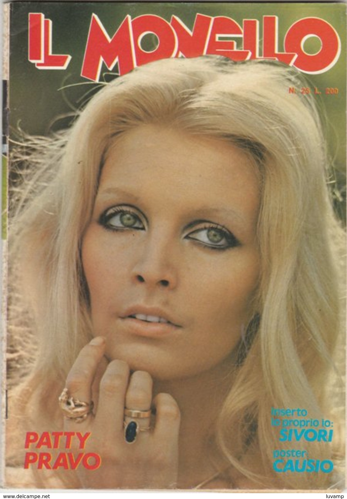 IL MONELLO  -      20 Giugno 1974-   PATTY  PRAVO (50710) - Altri & Non Classificati