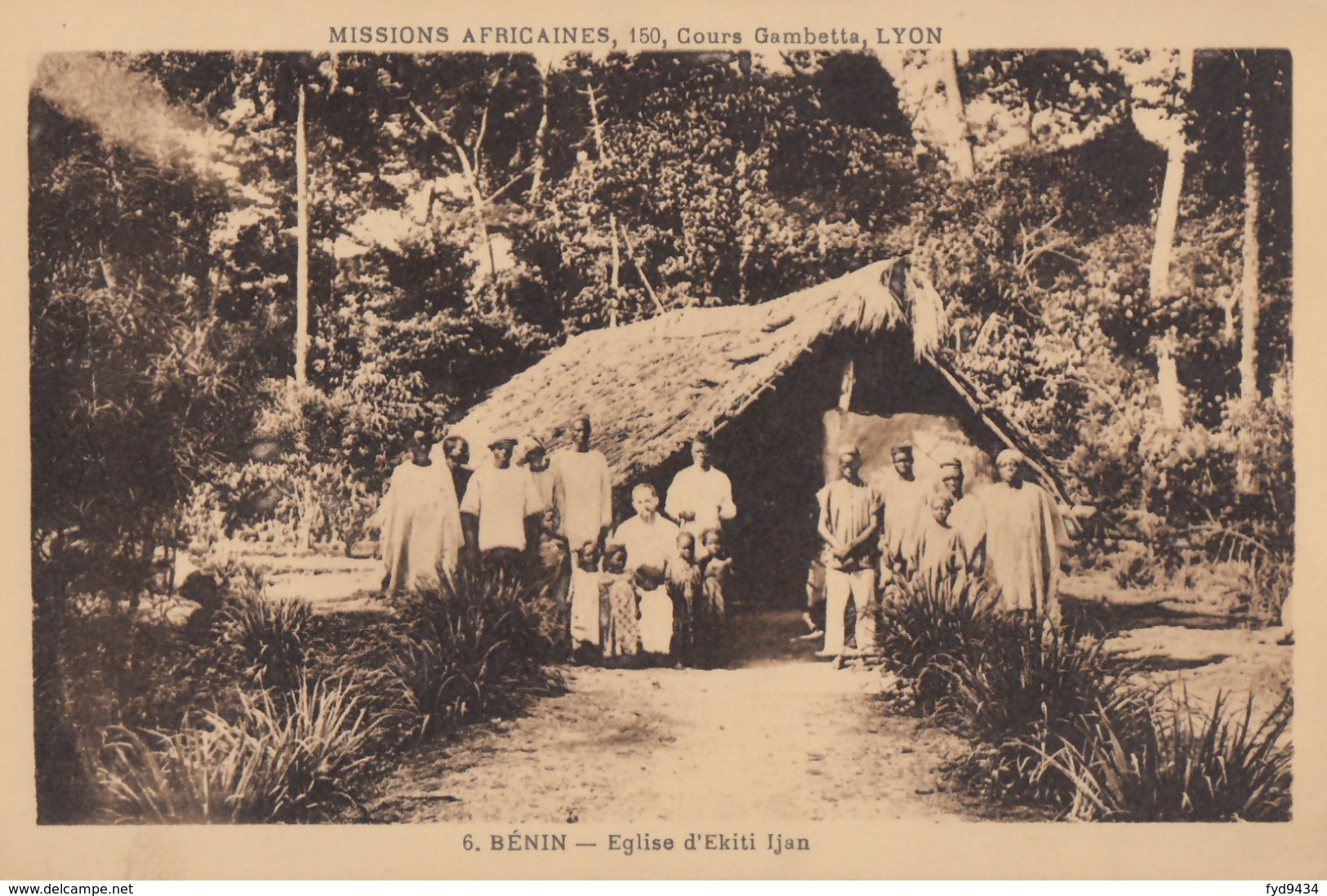 CPA - Ekiti Ijan - Eglise D'Ekiti Ijan - Benin