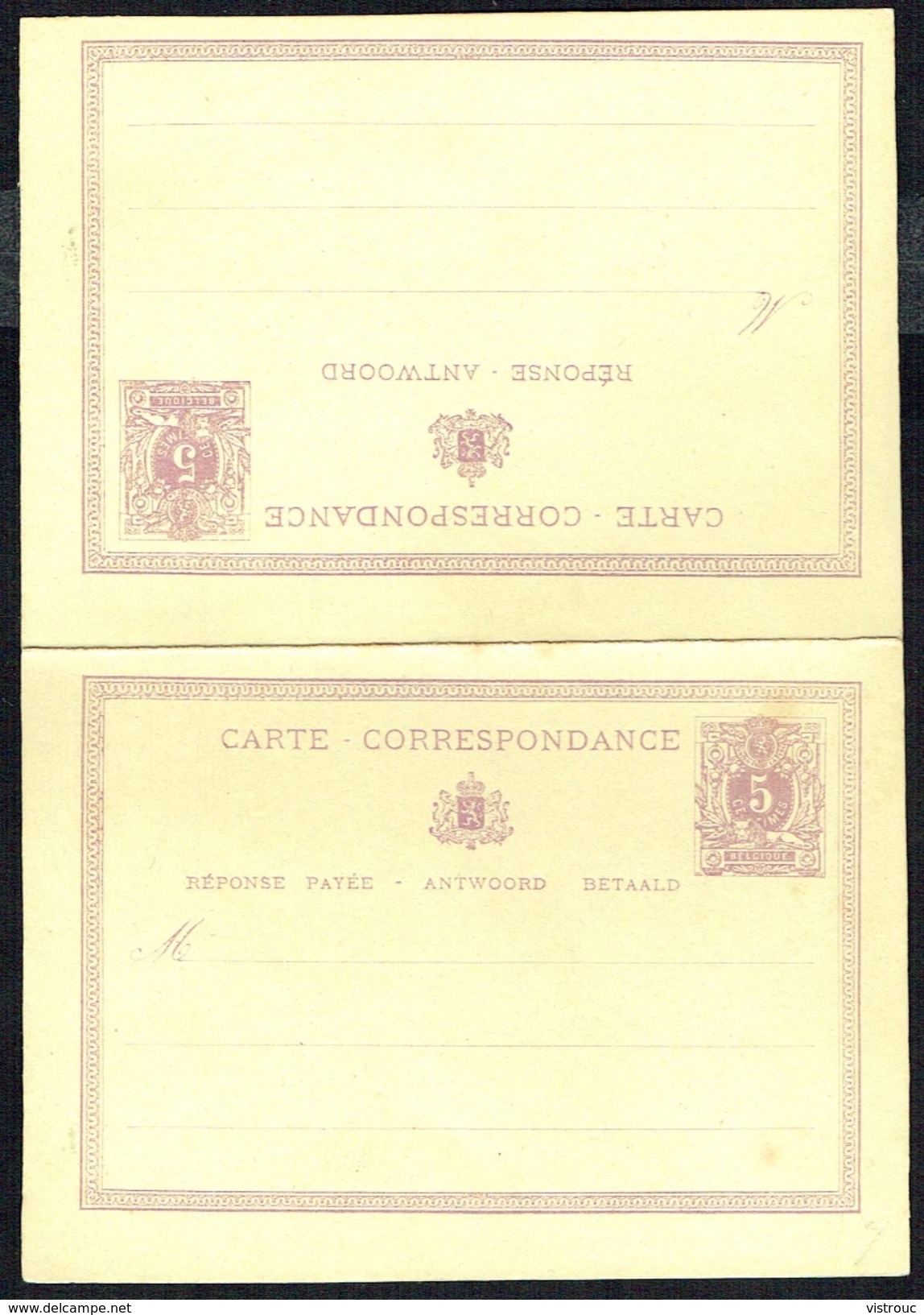 EP N° 5 - 2 Partie -  Non Circulé - Not Circulated - Nicht Gelaufen. - Postkarten 1871-1909