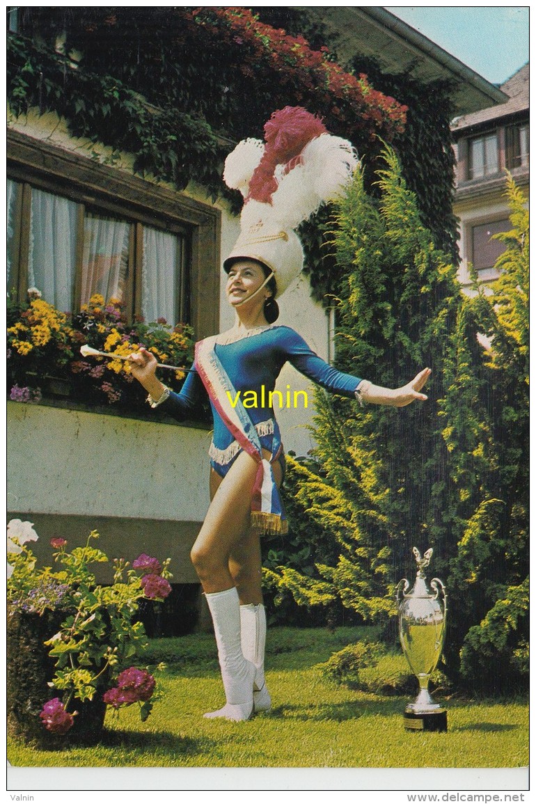 Majorettes    Murielle Kreyder    Championne De France 1973  Andlau   67 - Autres & Non Classés