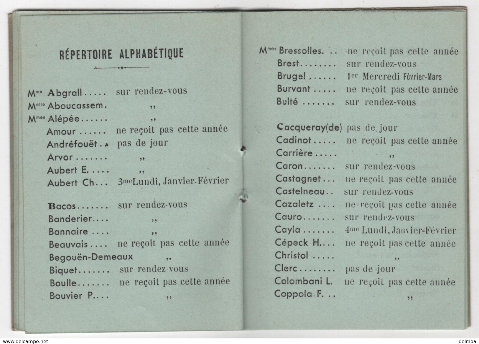 EGYPTE PORT SAID Calendrier 1934 Liste De Tous Les Médecins Docteurs Doctor Et Leurs Horaires 32 Pages - Petit Format : 1921-40