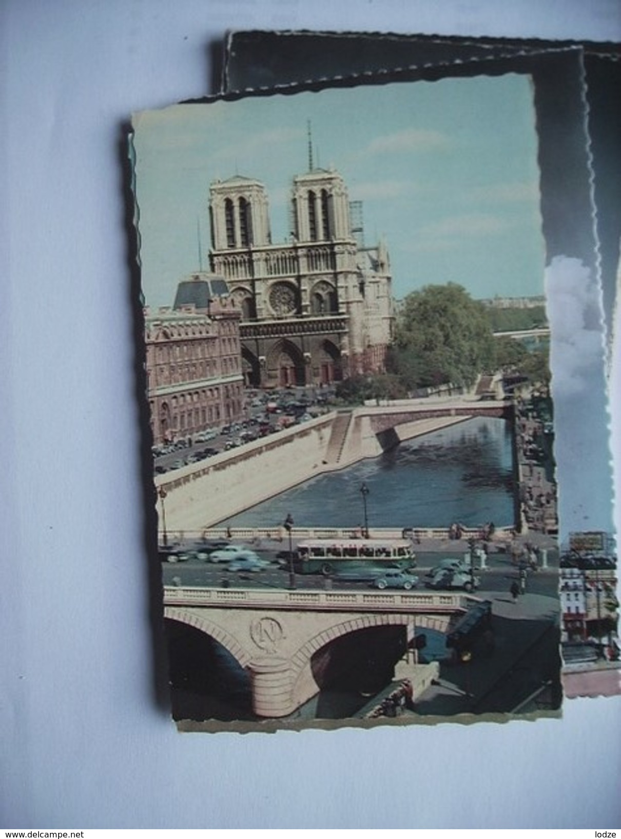 Frankrijk France Frankreich Parijs Paris Notre Dame  Et Seine Et Voitures - Notre-Dame De Paris