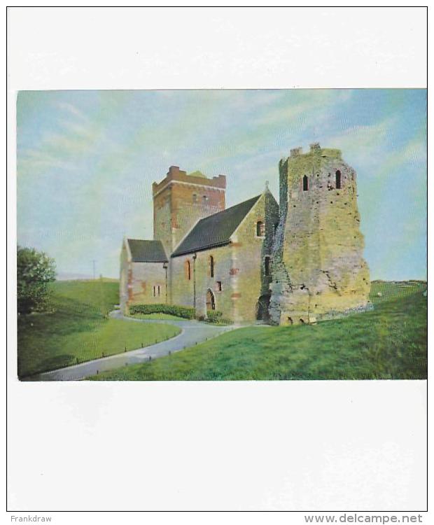Postcard - Dover Castle, St. Mary's &amp; Roman Lighthouse From North West, Kent New - Non Classificati