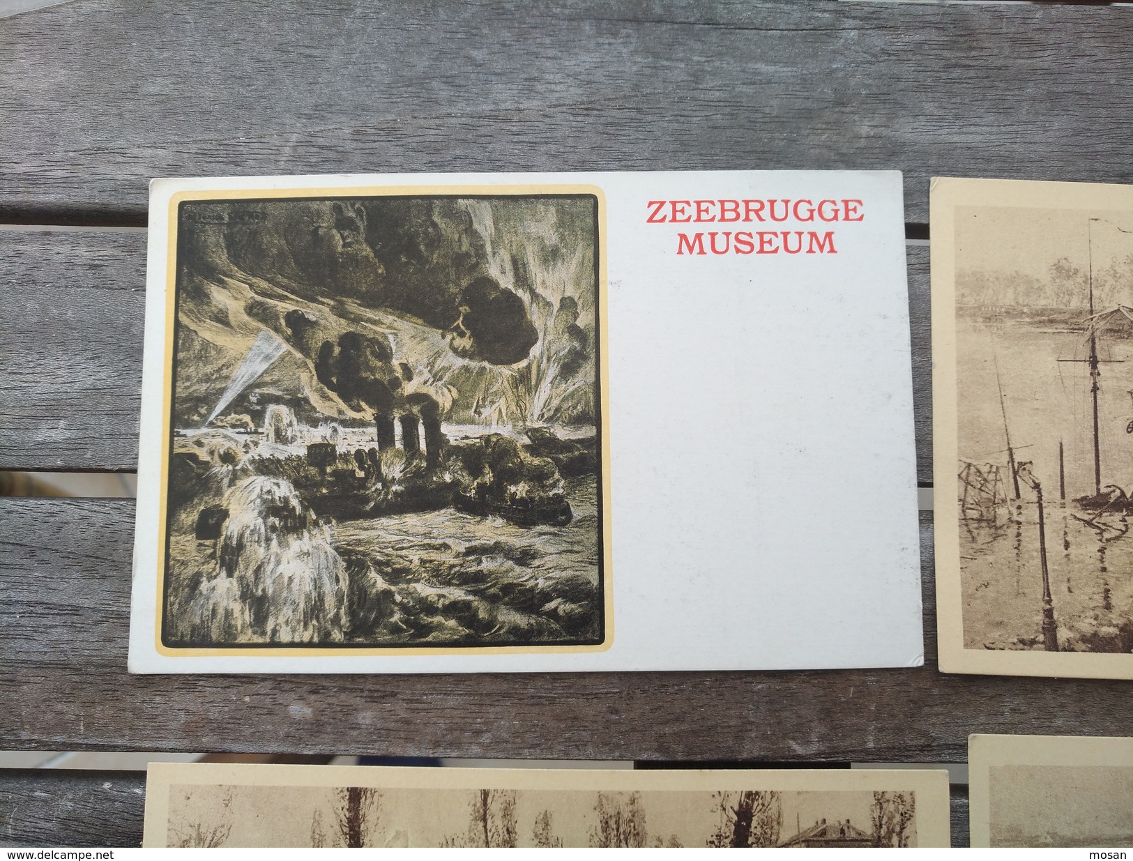 Lot De 5 Cartes Postales De Nieuwport Et 1 De Zeebrugge. 1914/1918 - Nieuwpoort