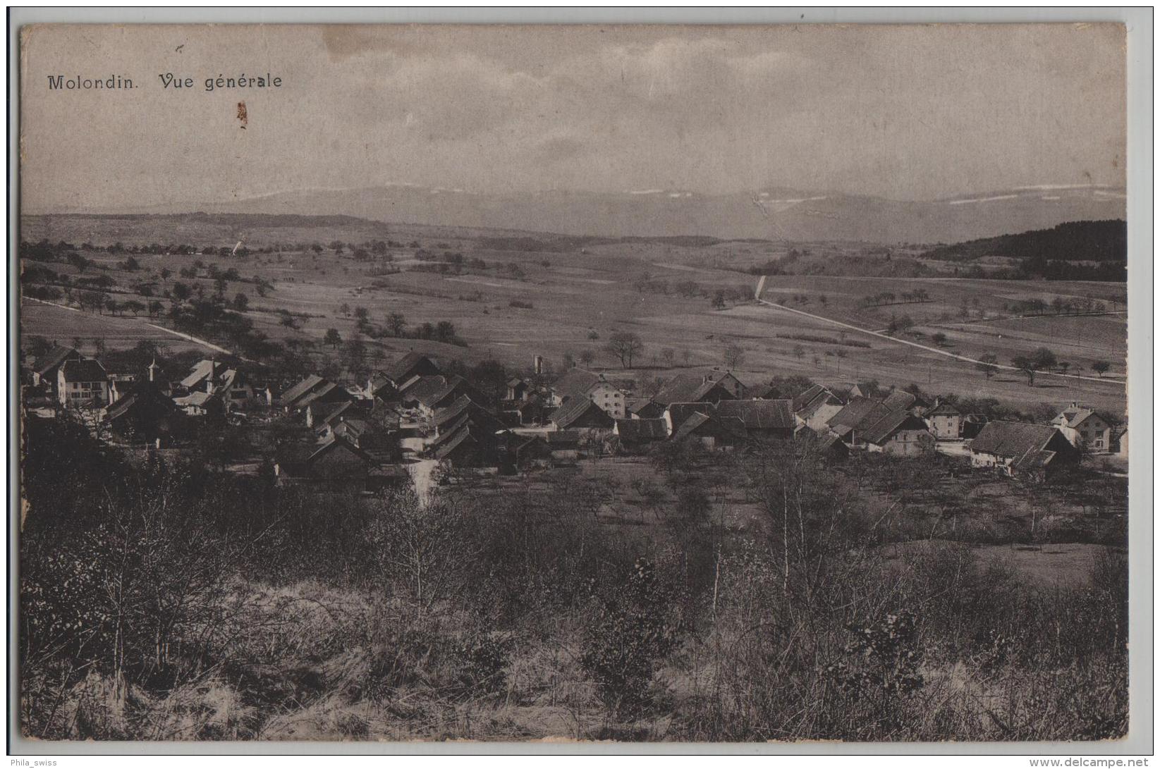 Molondin - Vue Generale - Photo: A. Deriaz No. 2939 - Autres & Non Classés