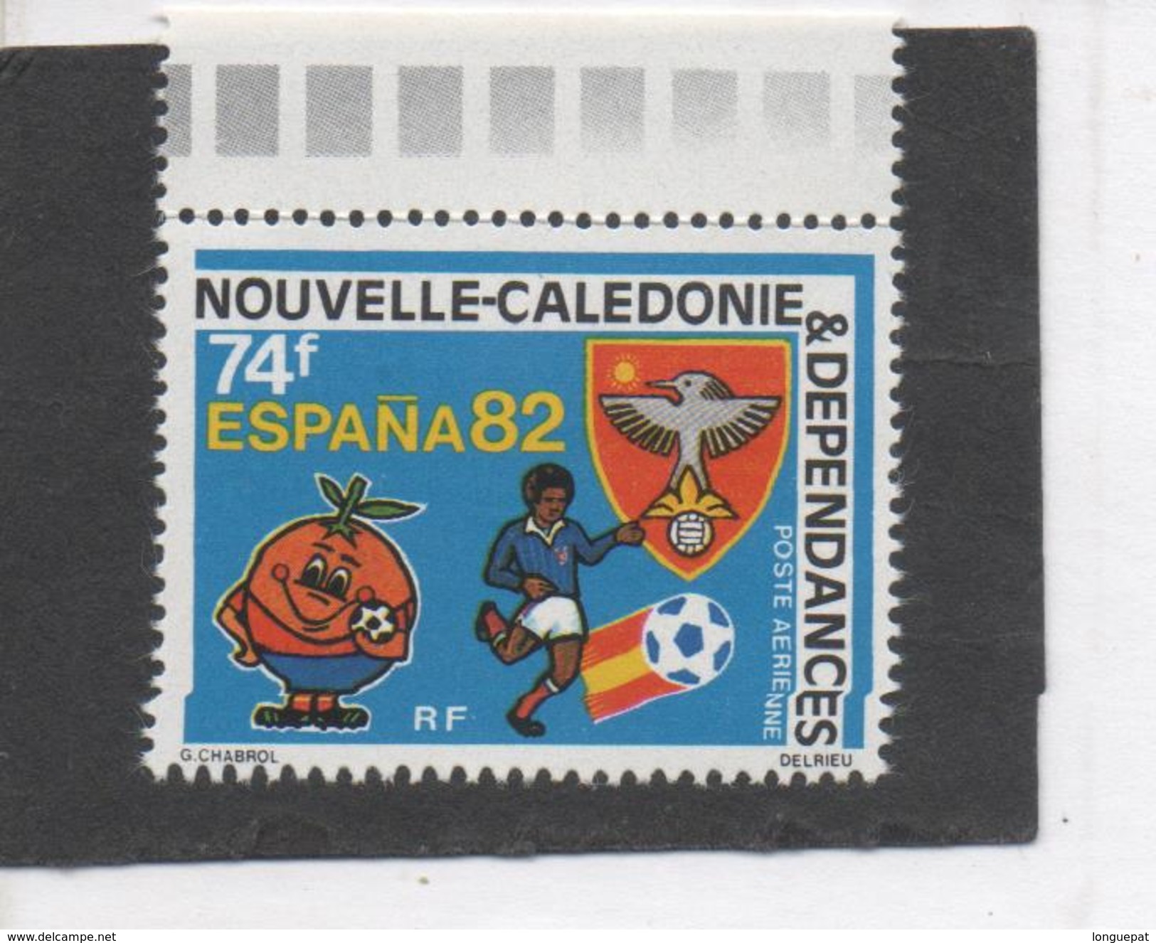 NOUVELLE-CALEDONIE - Football "Espana 82", Coupe Du Monde De Football En Espagne - Unused Stamps