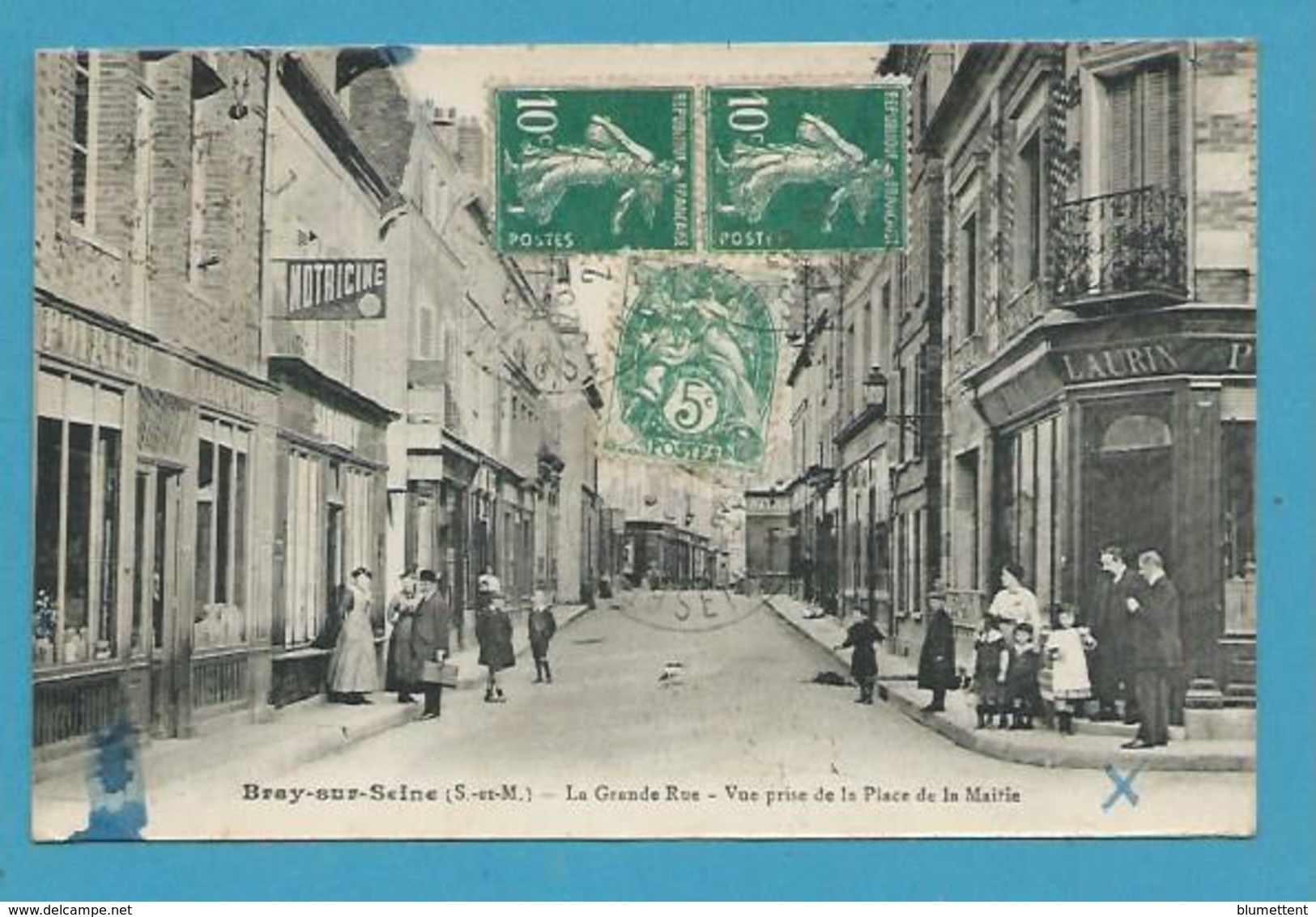 CPA La Grande Rue BRAY-SUR-SEINE 77 - Bray Sur Seine