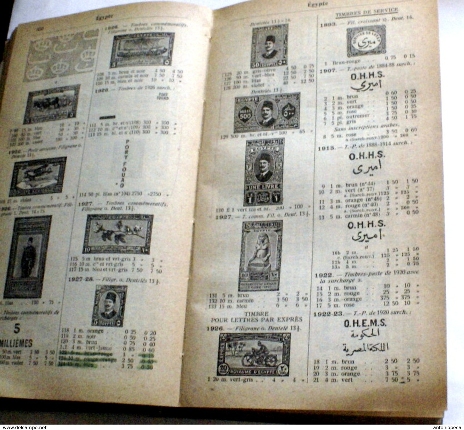 FRANCE - LE CATALOGUE DES TIMBRES POSTE YVERT & TELLIER CHAMPION DU 1929 - Francia