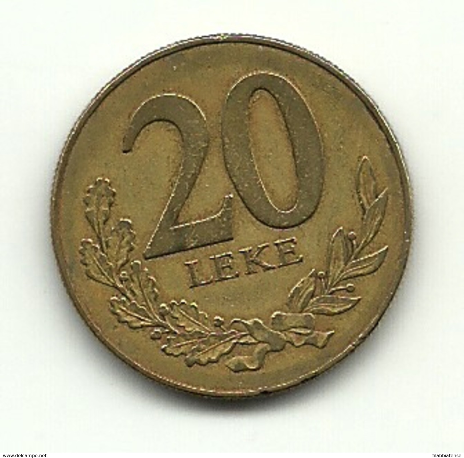 2000 - Albania 20 Leke ---- - Albania