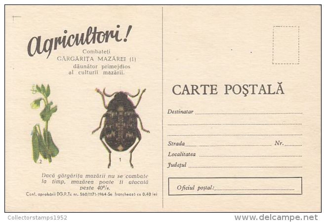 56931- PEE WEEVIL, PESTS ADVERTISING, AGRICULTURE - Cultures