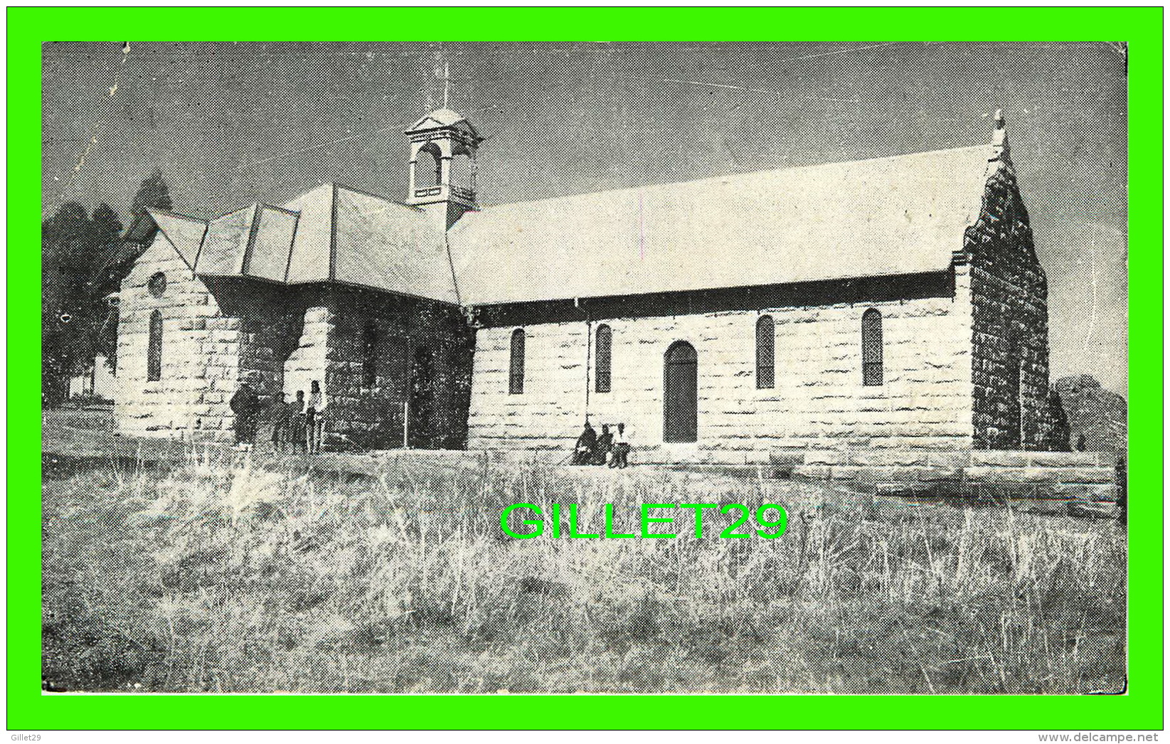 FICKSBURG, AFRIQUE DU SUD - ÉGLISE DES LÉPREUX - ANIMÉE CIRCULÉE - - Afrique Du Sud