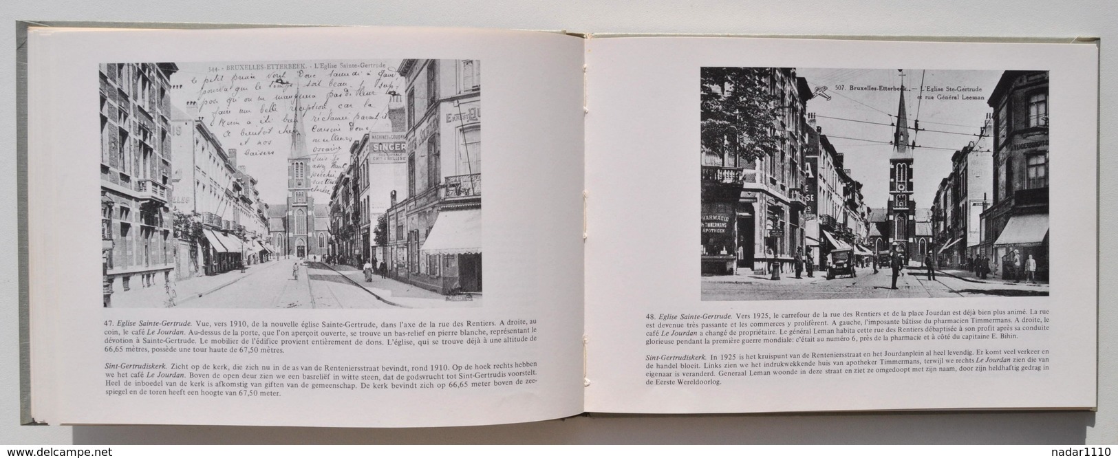 Livre :  ETTERBEEK en CARTES POSTALES ANCIENNES tome 2 / in oude prentkaarten deel 2  - par Gustave Abeels, 1980