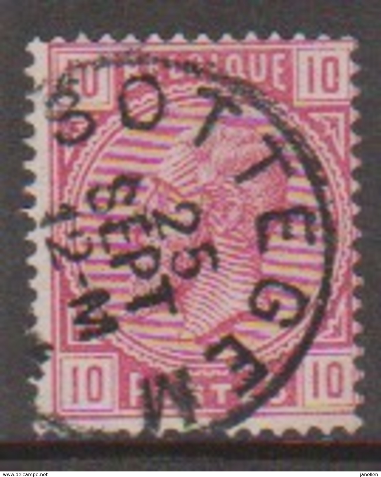 N° 38 - Sottegem - 1883 Leopold II