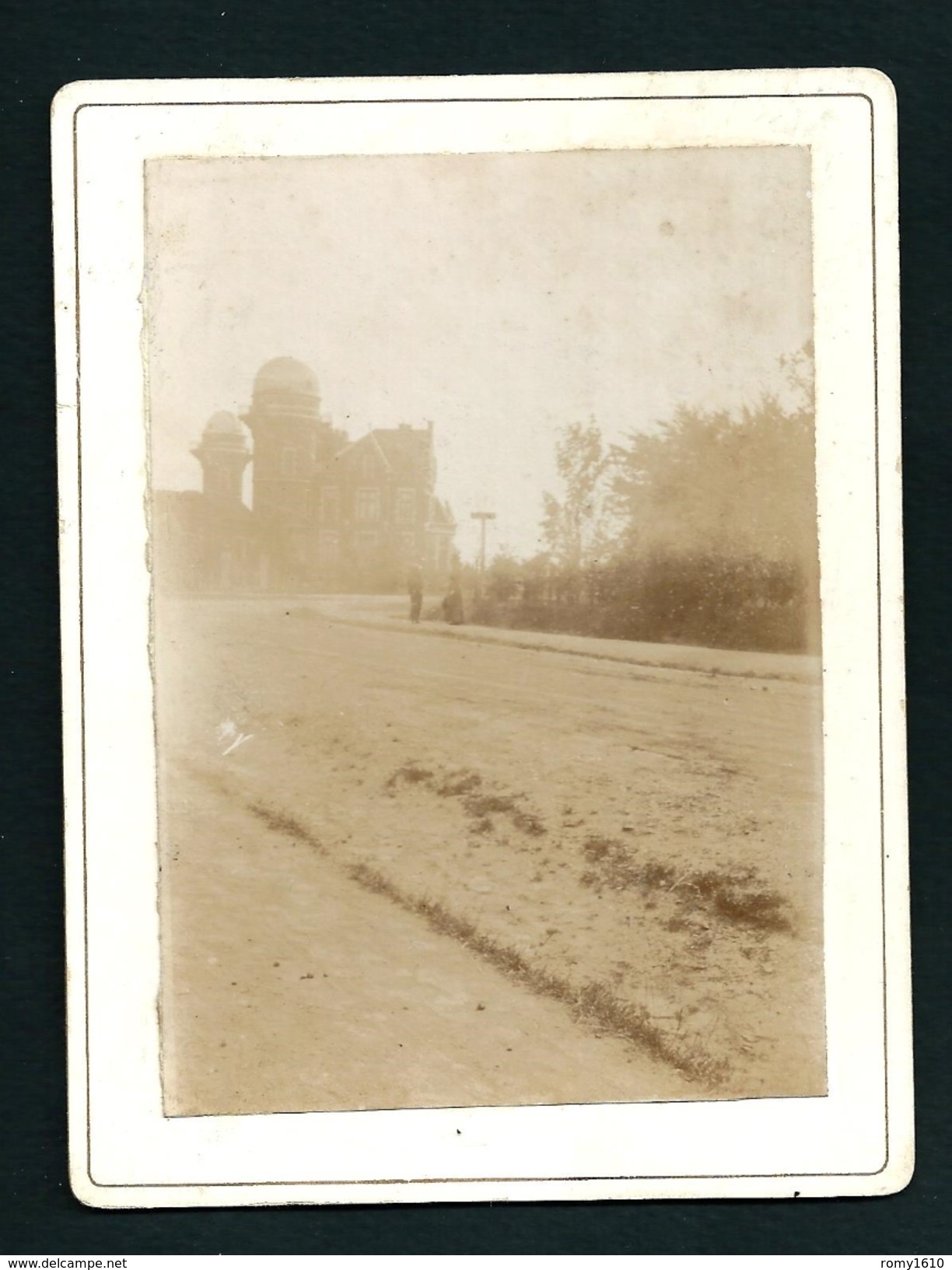 Liège - Cointe. L'Observatoire. Photo Ancienne 1897. 2 Scans. - Lieux