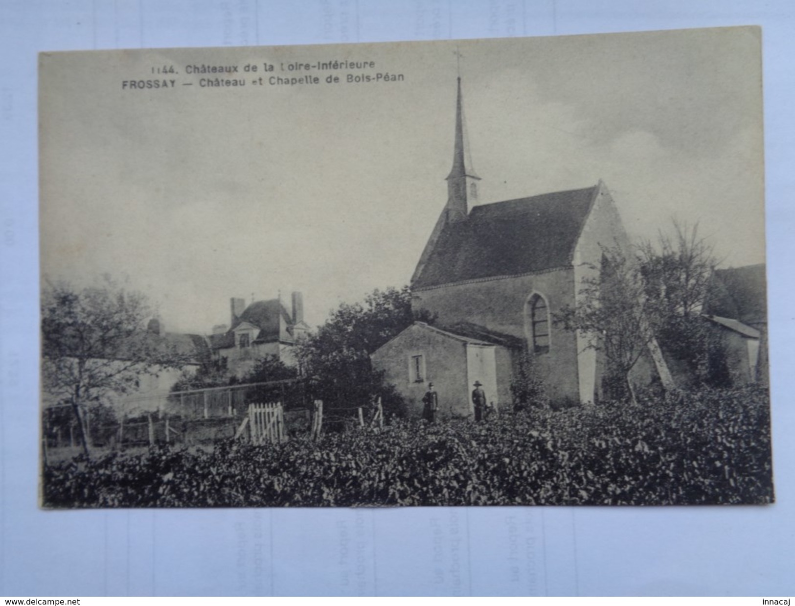 Réf: 90-1-29.            FROSSAY   Château Et Chapelle De Bois-Péan. - Frossay