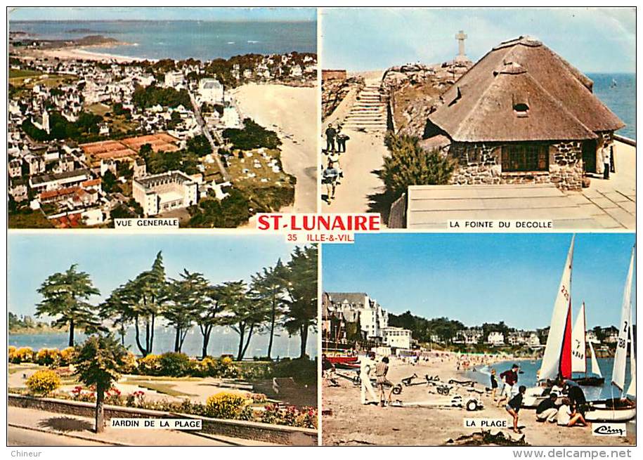 SAINT LUNAIRE CARTE MULTIVUES - Saint-Lunaire