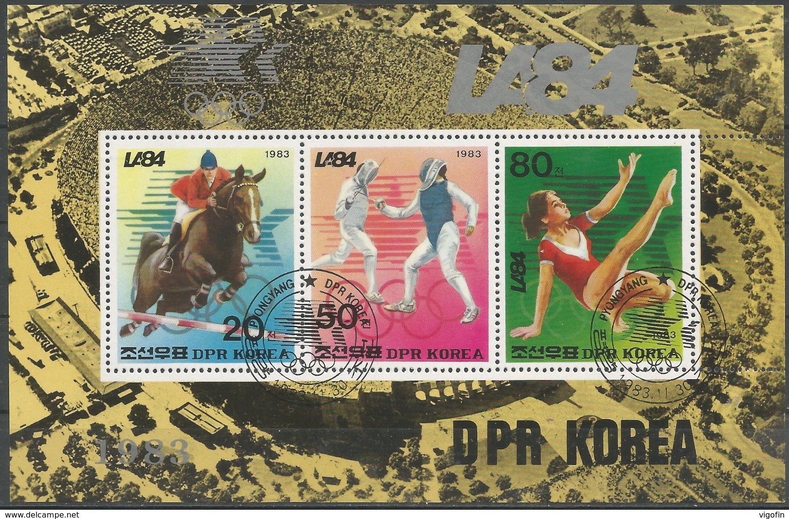 KOREA NORD, 1983, TOPIC, MS Used - Korea (Nord-)