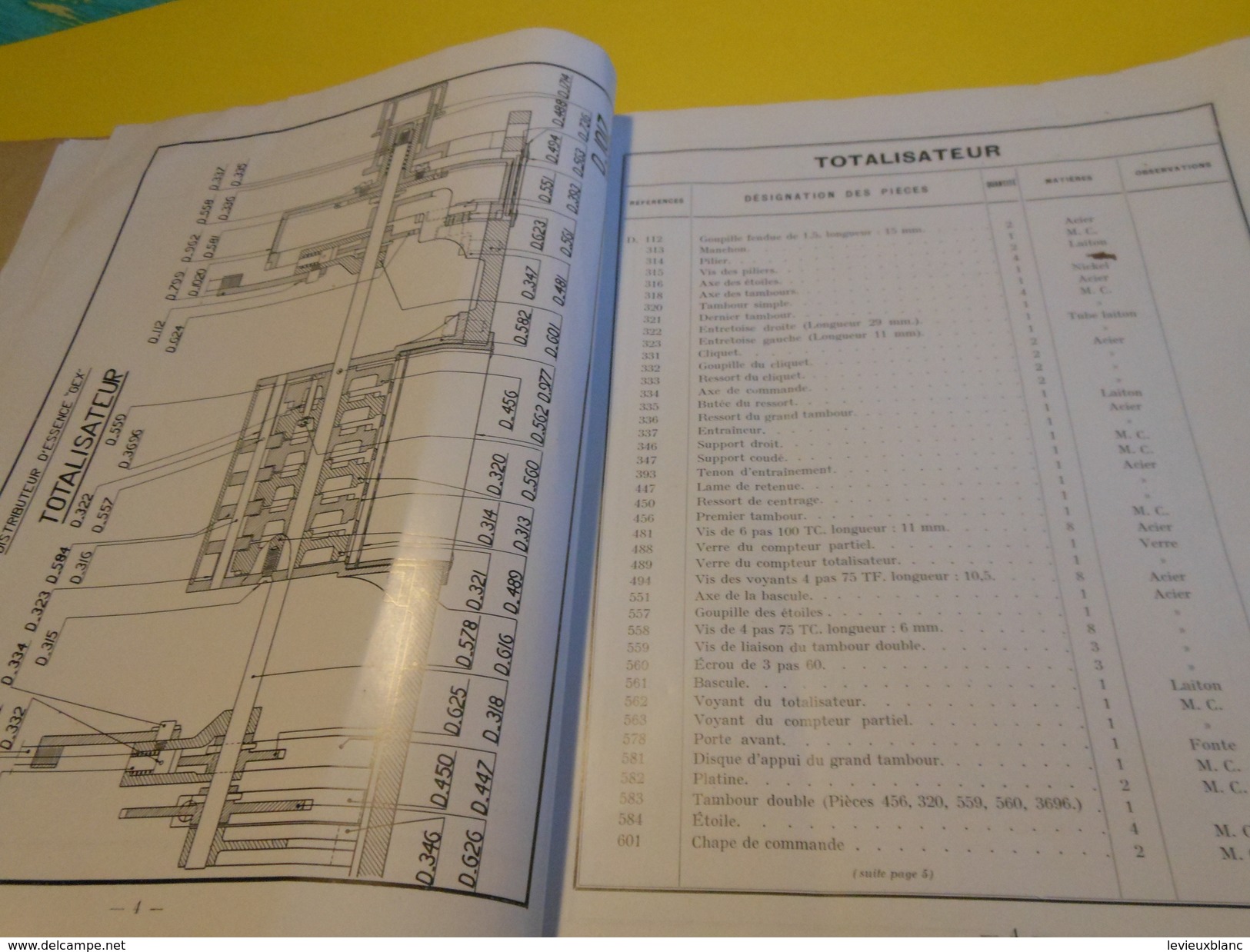 Catalogue/ASTER/Distributeurs Essence Semi-automatiques CEX/Piéces Détachées  Ensembles De Piéces/IVRY/1930-31    CAT176 - Publicités