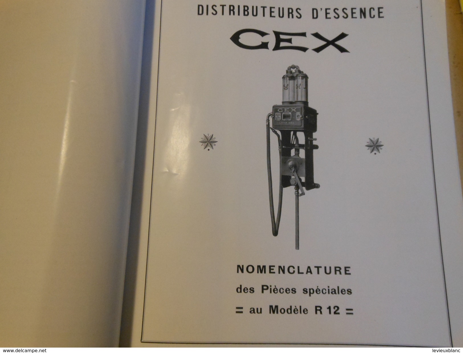 Catalogue/ASTER/Distributeurs Essence semi-automatiques CEX/Piéces détachées  ensembles de piéces/IVRY/1930-31    CAT176