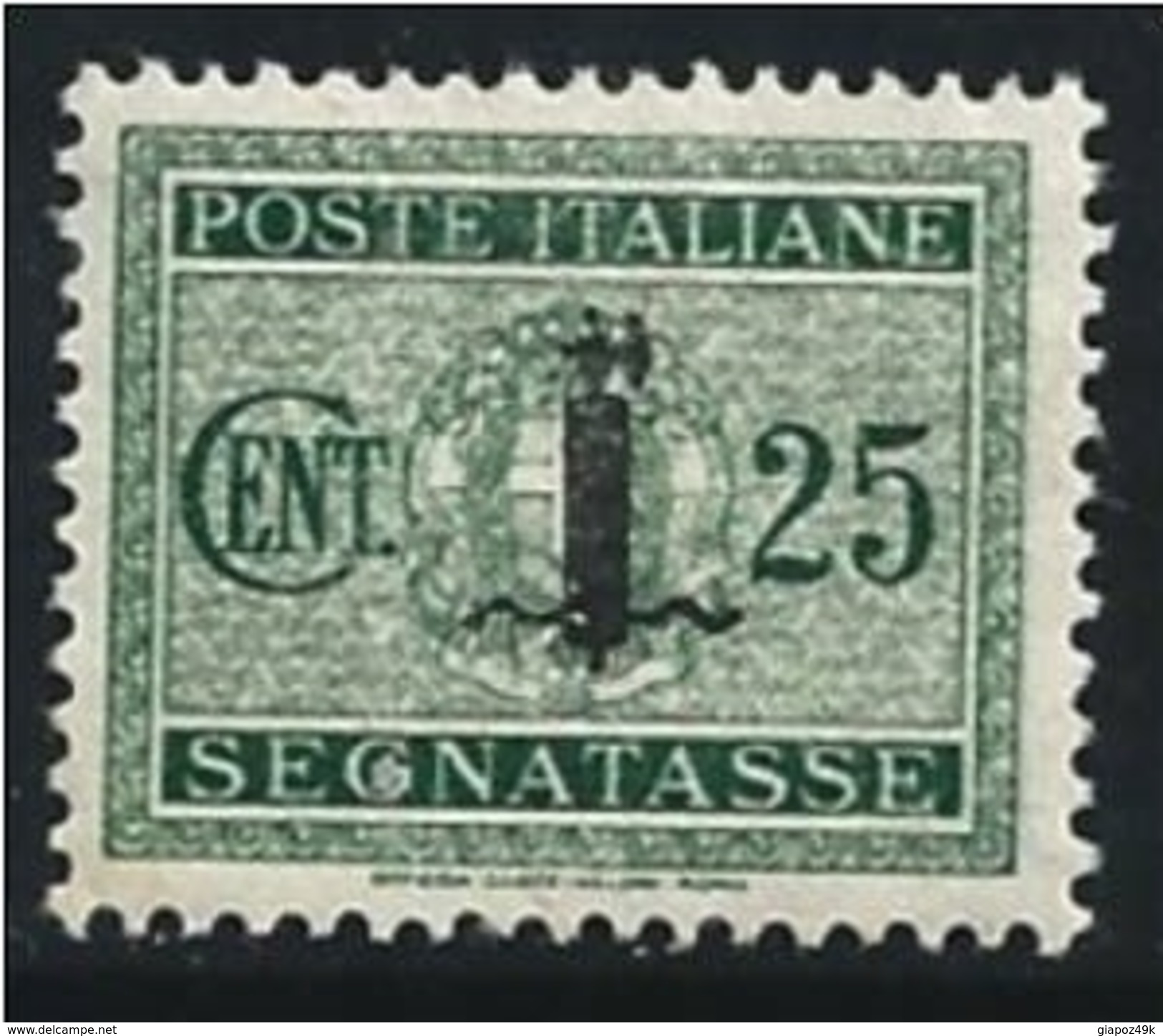 ● ITALIA  R.S.I. 1944  SEGNATASSE  N.° 63 *  Cat. ? € ️ Lotto N. 971 - Portomarken