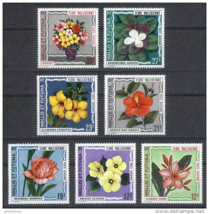 Yvert 49/55, Flowers, Complete Set Of 7 Values, Excellent Quality! - Autres & Non Classés