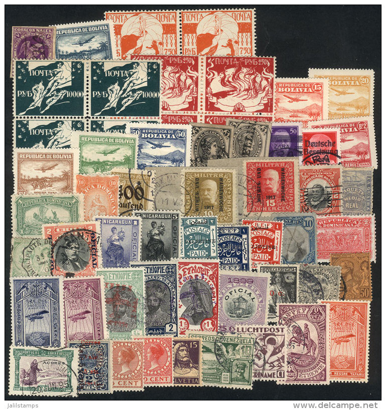 Lot Of Old Stamps Of Varied Countries, Most Of Fine To VF Quality, Interesting, Low Start! - Autres & Non Classés