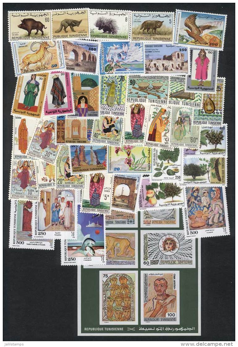 Lot Of Stamps And Complete Sets + Souvenir Sheets, Very Thematic, All Of Excellent Quality. Yvert Catalog Value... - Tunisie (1956-...)