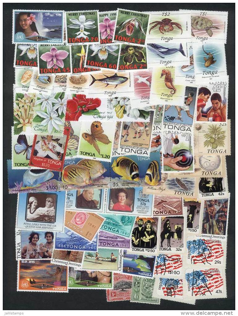 Lot Of Stamps And Complete Sets + Souvenir Sheets, Very Thematic, All Of Excellent Quality. Yvert Catalog Value... - Tonga (...-1970)
