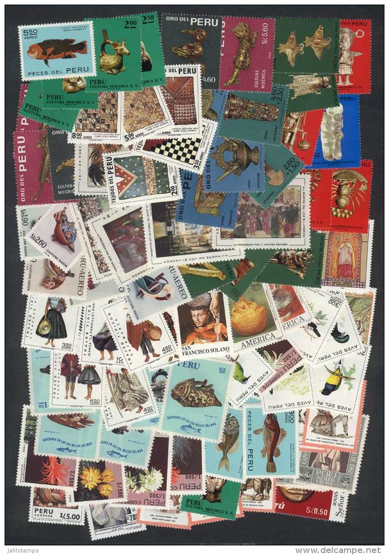 Lot Of Stamps And Complete Sets + Souvenir Sheets, Very Thematic, All Of Excellent Quality, LOW START! - Pérou