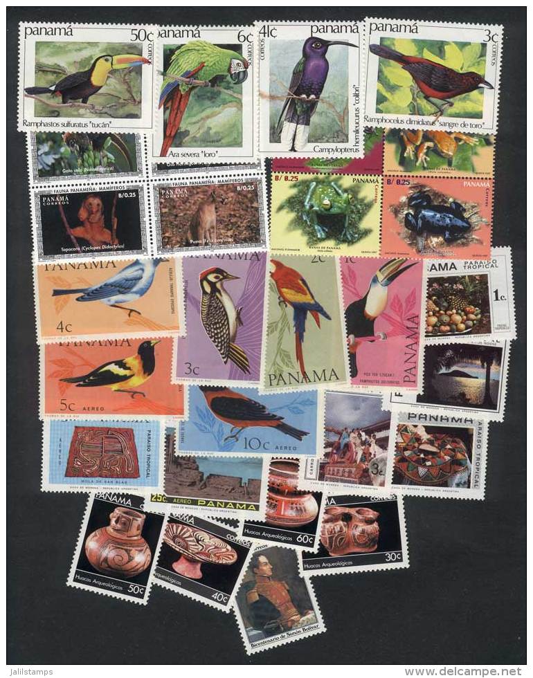 Lot Of Stamps And Complete Sets + Souvenir Sheets, Very Thematic, All Of Excellent Quality, LOW START! - Panama