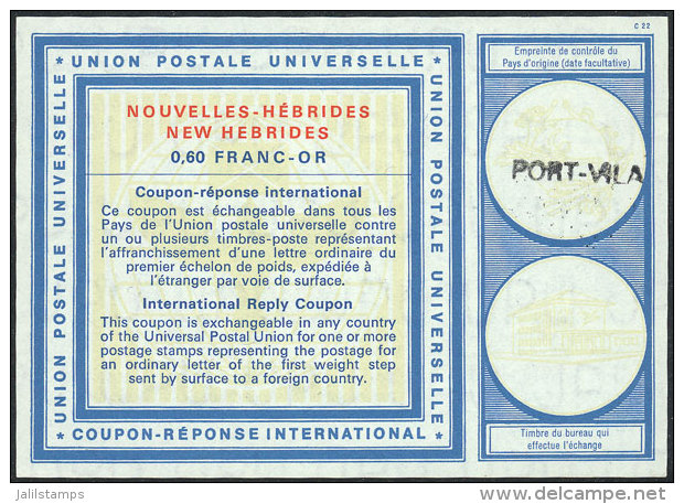 Rare International Reply Coupon (circa 1973) Of 60c. Franc Or, VF Quality! - Autres & Non Classés