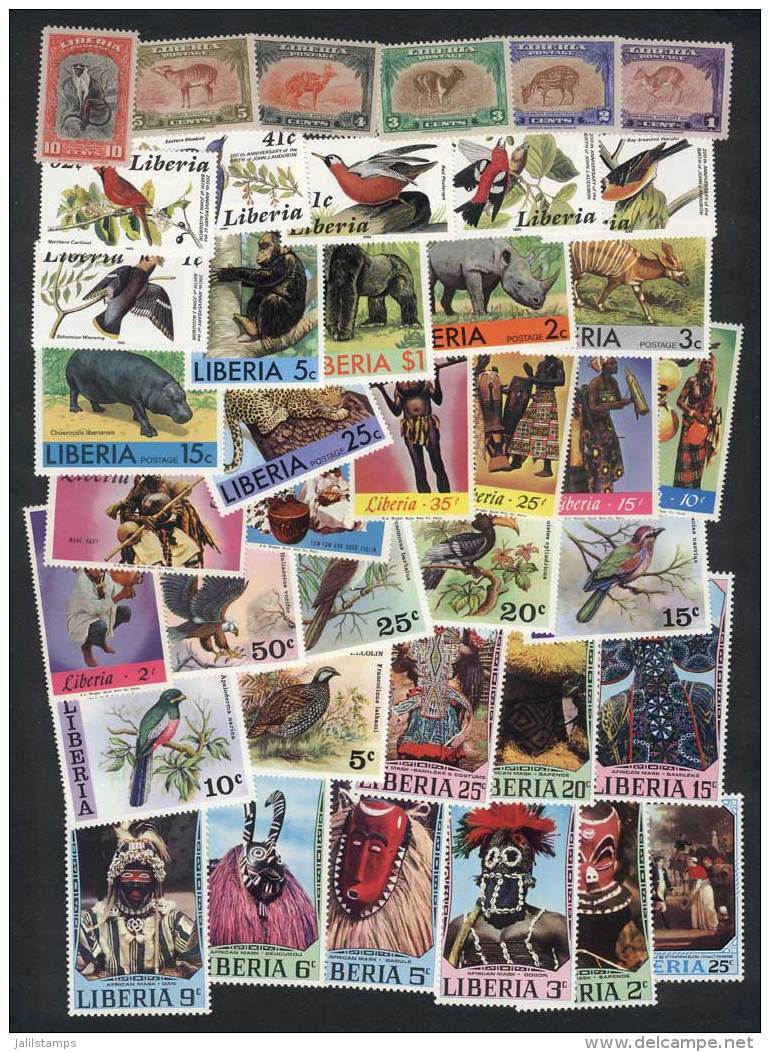 Lot Of Stamps And Complete Sets + Souvenir Sheets, Very Thematic, All Of Excellent Quality. Yvert Catalog Value... - Liberia