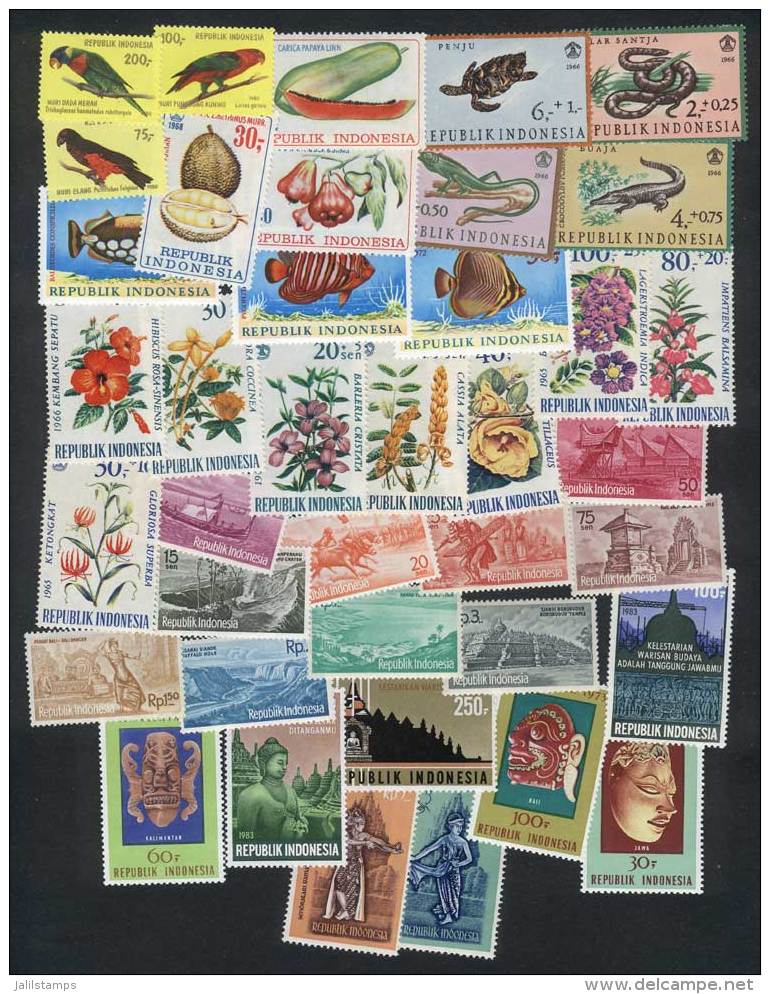 Lot Of Stamps And Complete Sets + Souvenir Sheets, Very Thematic, All Of Excellent Quality. Yvert Catalog Value... - Indonésie