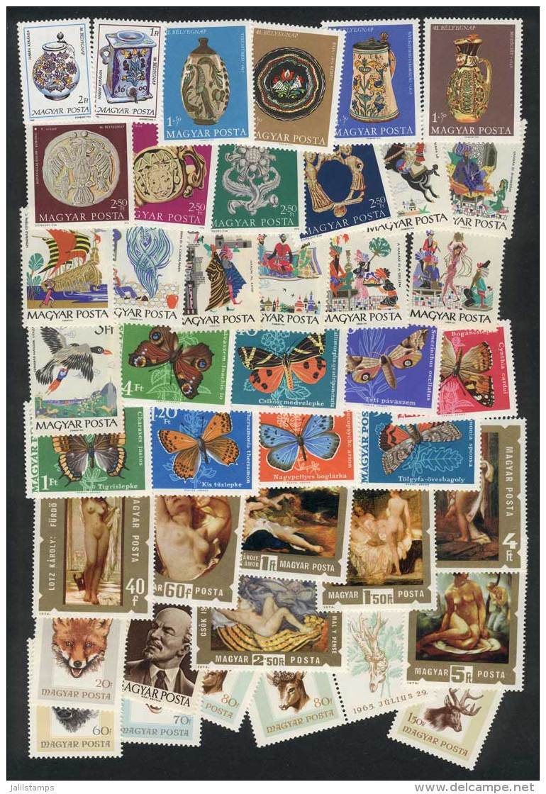 Lot Of Stamps And Complete Sets, Very Thematic, All Of Excellent Quality. Yvert Catalog Value Euros 90+ - Autres & Non Classés